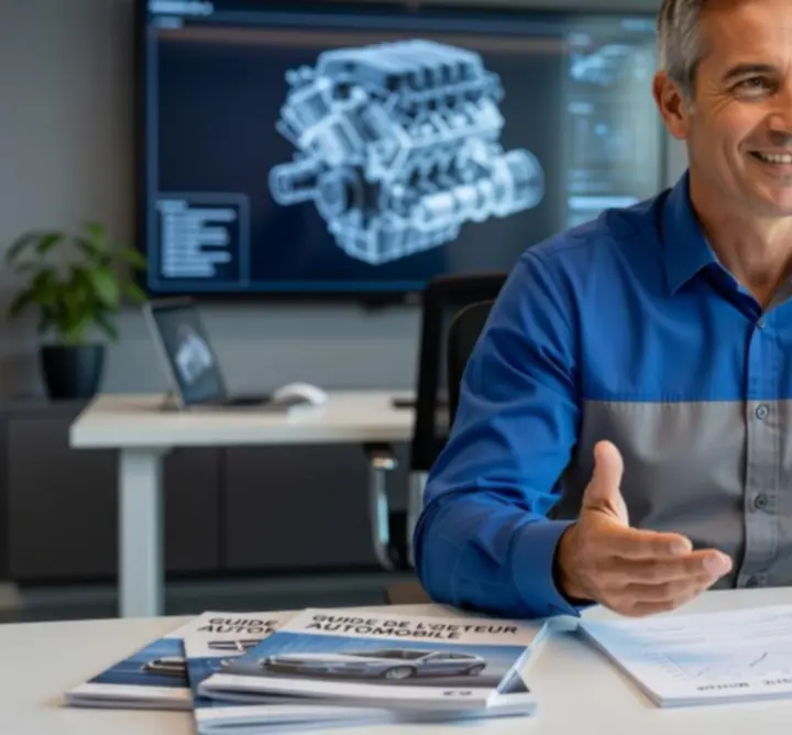 Conseiller automobile expert ZoneXxia accompagnant un conducteur