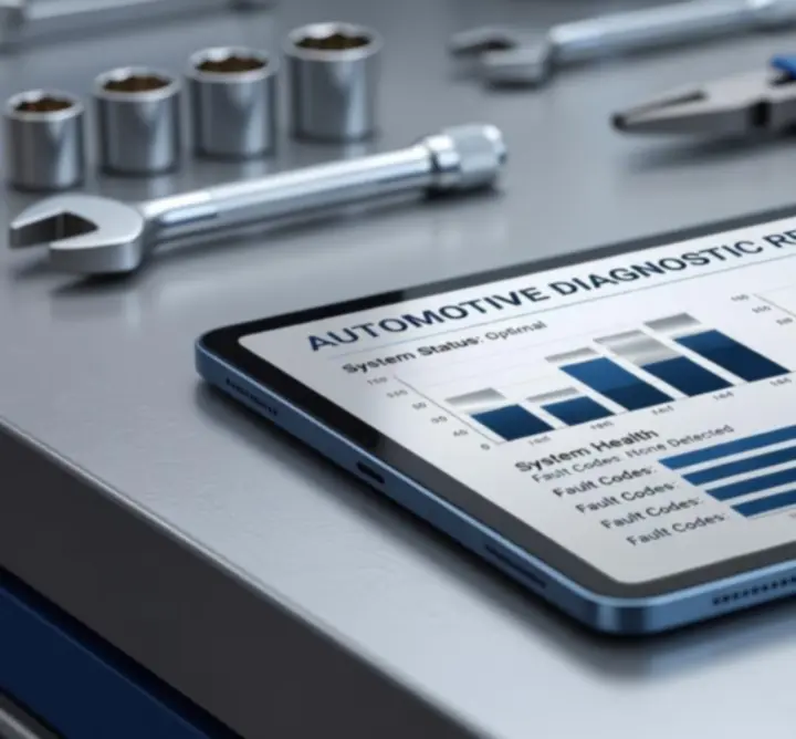 Exemple de rapport de diagnostic automobile détaillé